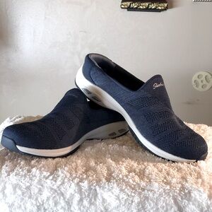 Skechers Navy Slip-On Sneakers